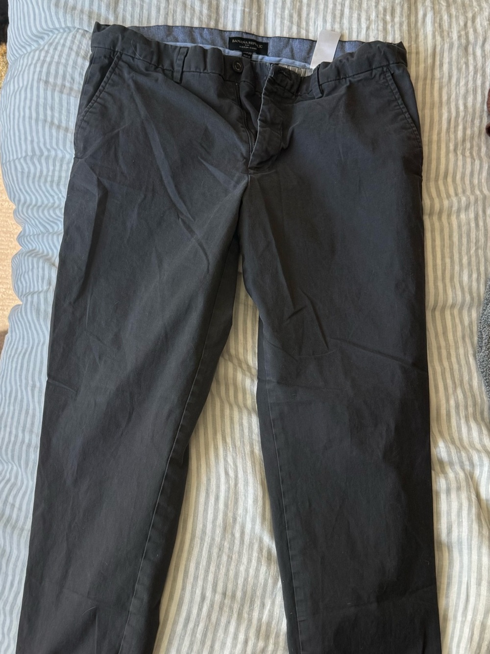 Banana Republic Dark Gray Men's Chino Pants